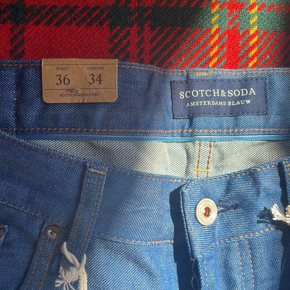NWT Scotch & Soda 36W 34L Ralston jeans, unworn denim. - Picture 2 of 10